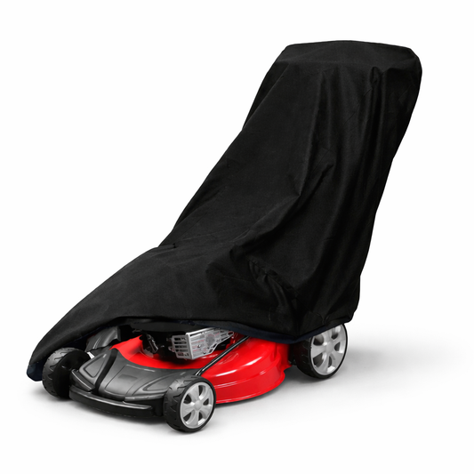Waterproof Lawn Mower Cover Heavy Duty UV Protector for Push Mower Universal Fit