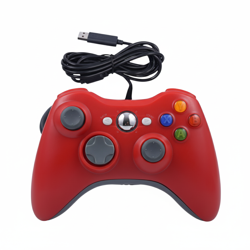 Wired Controller USB For PC Compatible With Xbox 360 / Windows 7 8 10 11 Gamepad (Copy)