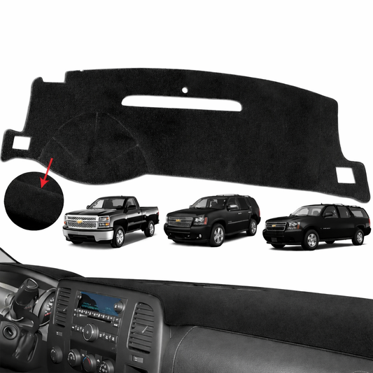 Fit For Chevy Silverado/Tahoe/Suburban 2007-2014 US Dashboard Pad Dash Cover Mat