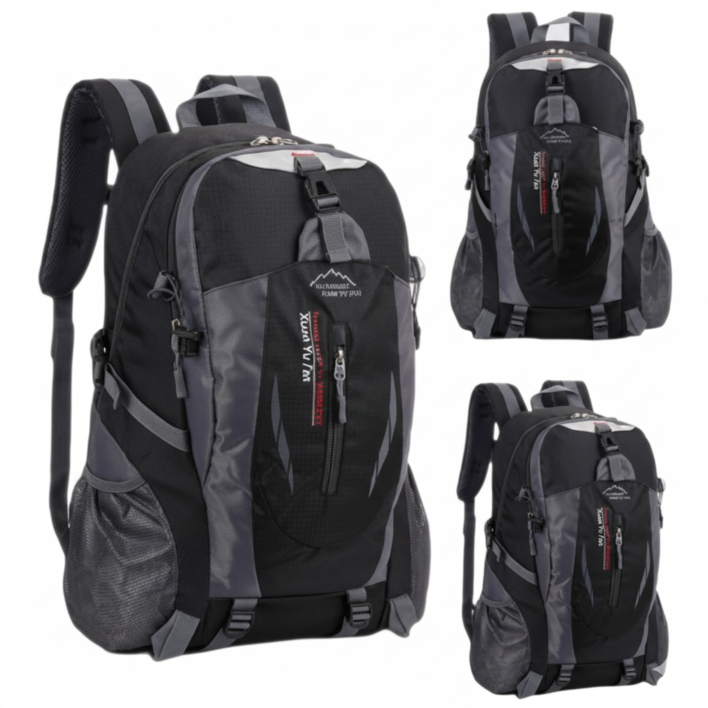 40L Men Women Travel Backpack Rucksack Camping Laptop Hiking School Book Bag USA