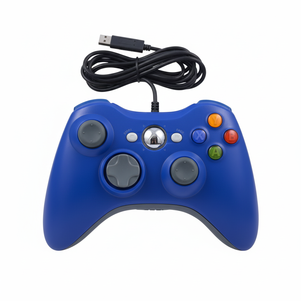 Wired Controller USB For PC Compatible With Xbox 360 / Windows 7 8 10 11 Gamepad (Copy)