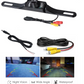 Wide 170° Night Vision Car Rear View Reverse Backup Parking Camera Waterproof