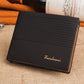 Mens Genuine Leather Trifold Wallet ID Window Credit Card Holder Bifold Purse