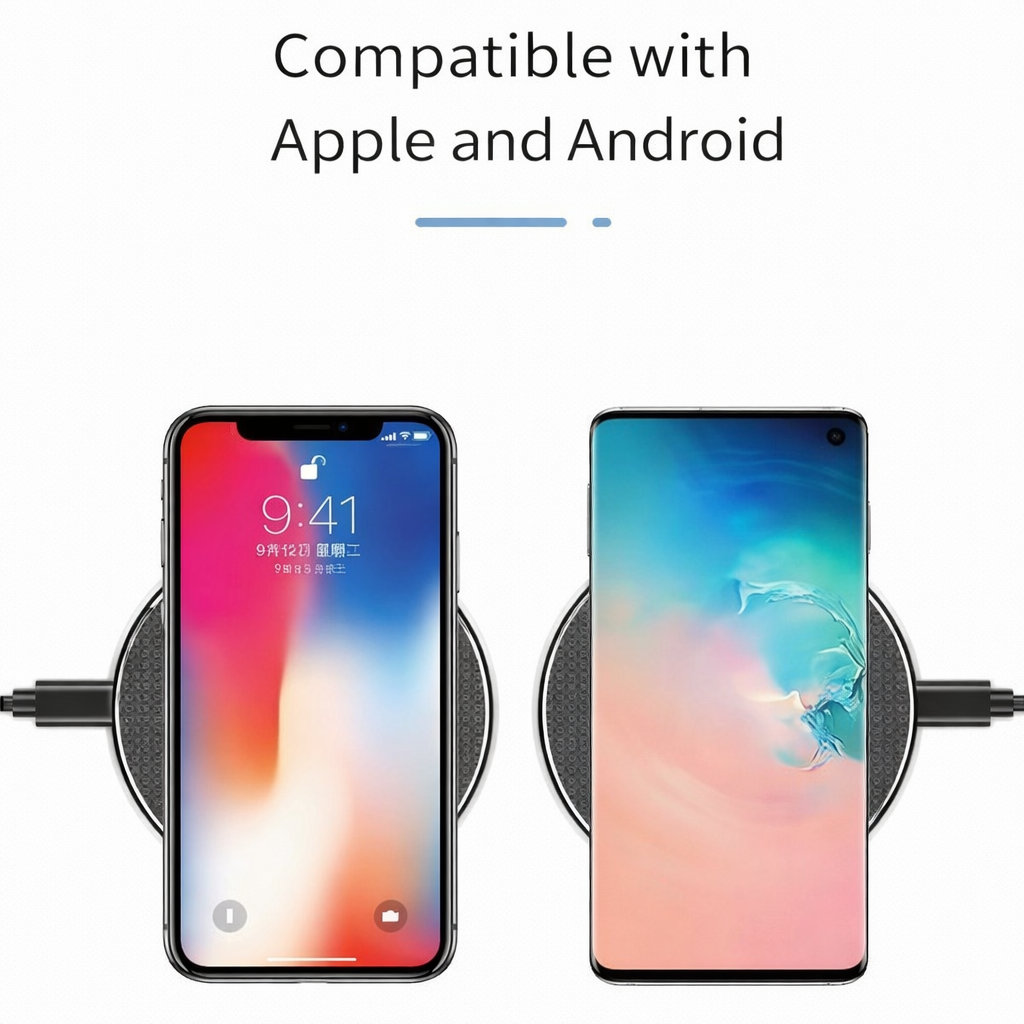 20W Wireless Charger Fast Charge Pad For Samsung iPhone XS Max X XR 12 13 Pro