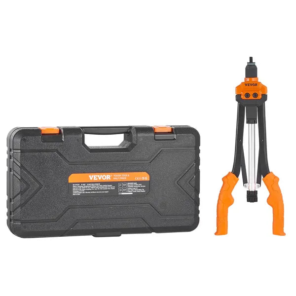 VEVOR 16 Inch Rivet Nut Tool Kit Rivnut Gun with 13 Mandrels 186 Nuts
